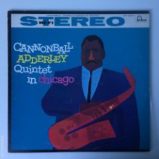 Discos de vinilo: CANNONBALL ADDERLEY QUINTET ‎– IN CHICAGO , JAPAN 1972 FONTANA
