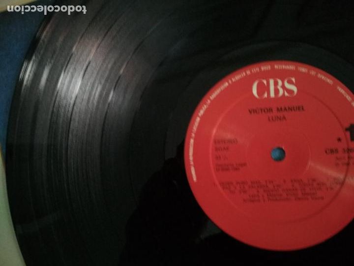 Discos de vinilo: victor manuel,luna 1980 - Foto 4