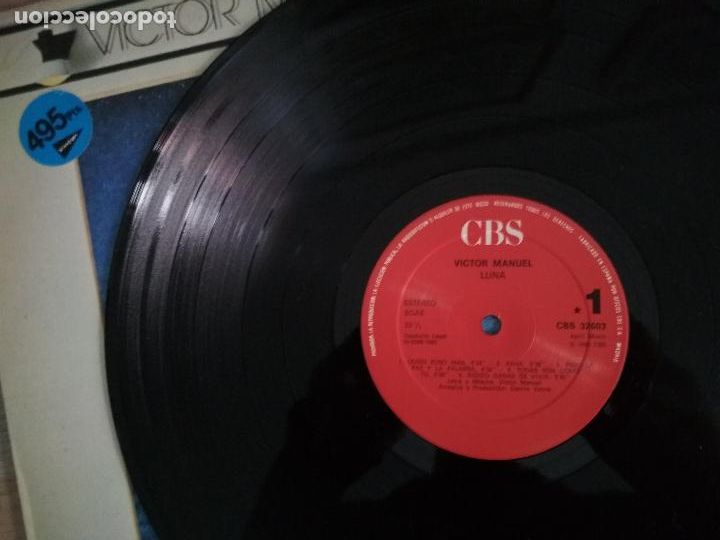 Discos de vinilo: victor manuel,luna 1980 - Foto 5