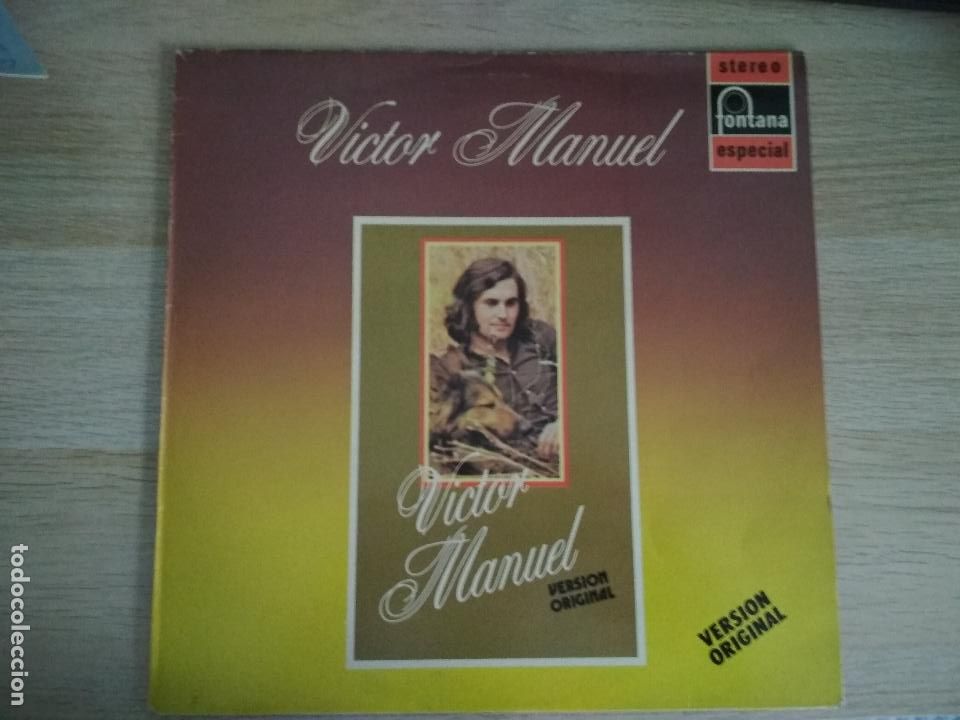 Discos de vinilo: V&iacute;ctor Manuel &lrm;&ndash; Victor Manuel 1983 - Foto 1