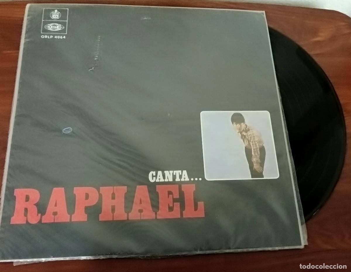 Discos de vinilo: LP CANTA... RAPHAEL HISPAVOX - Foto 1