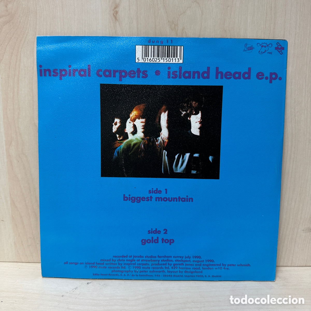 Discos de vinilo: Inspiral Carpets - Island Head E.P. (7&rdquo;, Single) - Foto 2