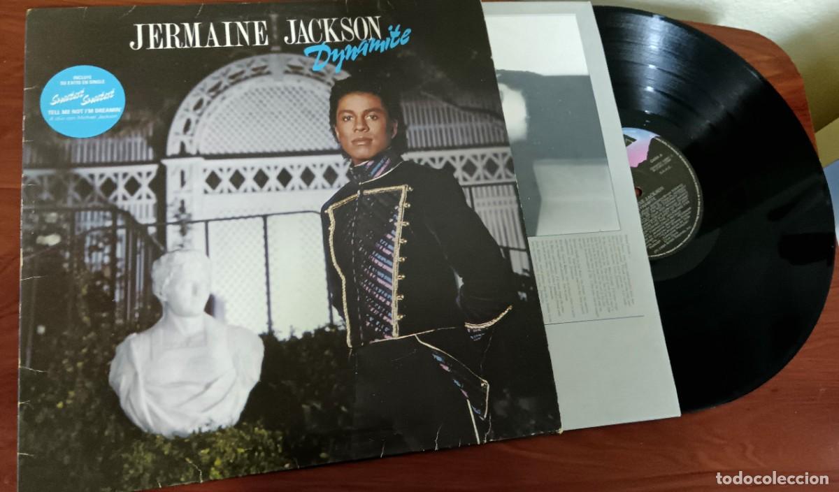 Discos de vinilo: LP JERMAINE JACKSON DYNAMITE ARISTA - Foto 1