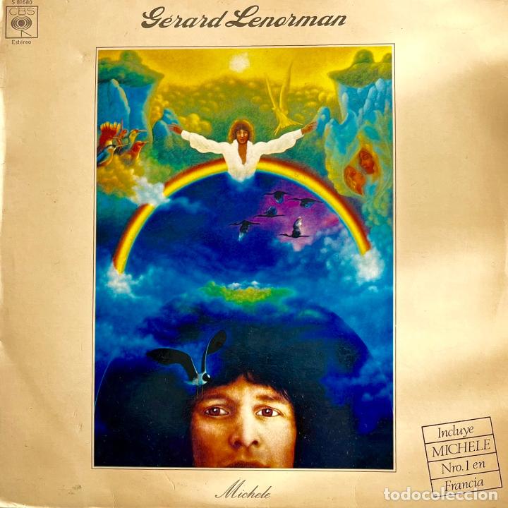 Discos de vinilo: GERARD LENORMAN, MICHELE. LP ORIGINAL ESPA&Ntilde;A 1977 - Foto 1