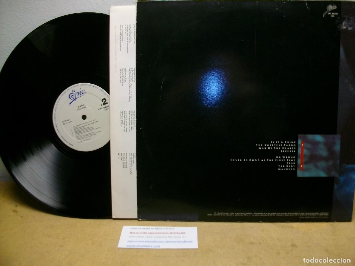 Discos de vinilo: Sade &ndash; Promise LP - Foto 2