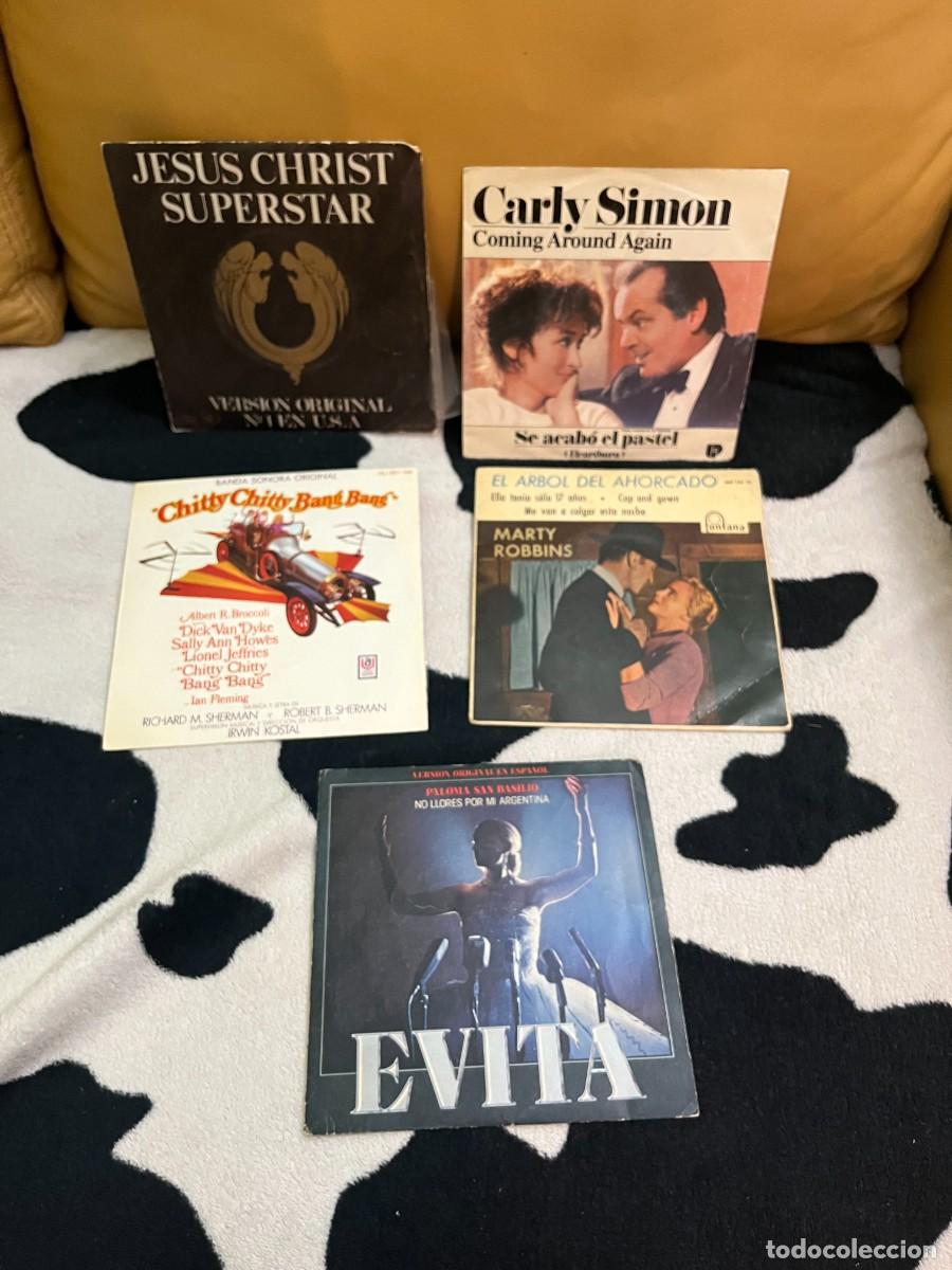 Discos de vinilo: bandas sonoras single x 9 - Foto 2
