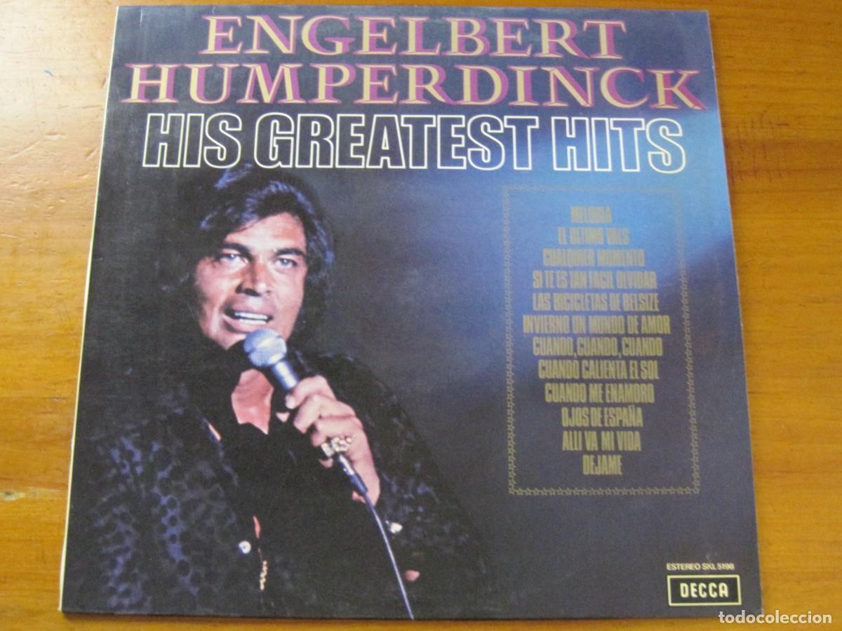 Discos de vinilo: ENGELBERT HUMPERDINCK - HIS GREATEST HITS/GRANDES EXITOS.PEDIDO M&Iacute;NIMO 10&euro;. - Foto 1