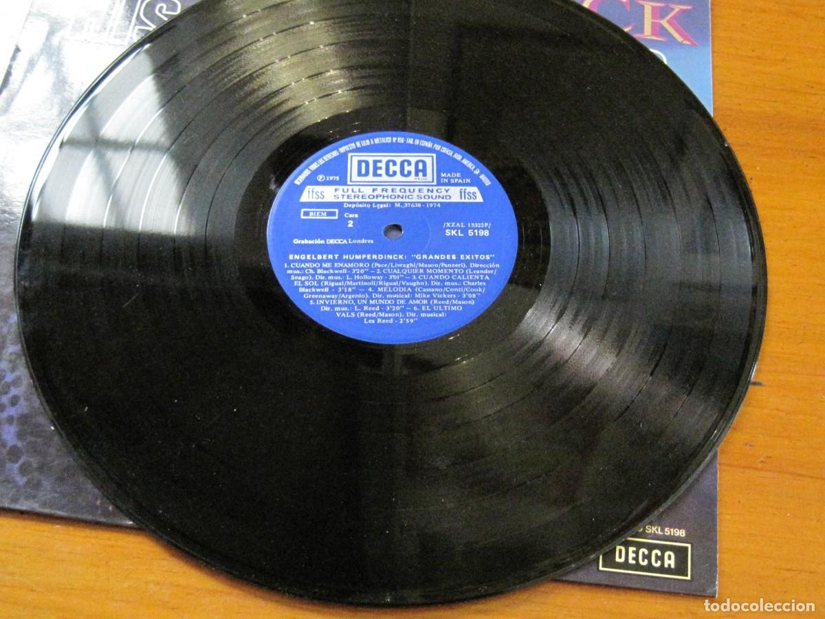 Discos de vinilo: ENGELBERT HUMPERDINCK - HIS GREATEST HITS/GRANDES EXITOS.PEDIDO M&Iacute;NIMO 10&euro;. - Foto 3