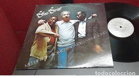Disques de vinyle: Milt Hinton Bob Rosen Hank Jones: The Trio 1977, RARO, GREAT JAZZ, ORG EDT USA, EXC