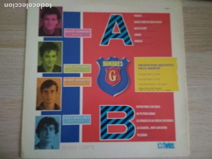 Discos de vinilo: Hombres G &lrm;&ndash; Grandes Exitos 1986 - Foto 3