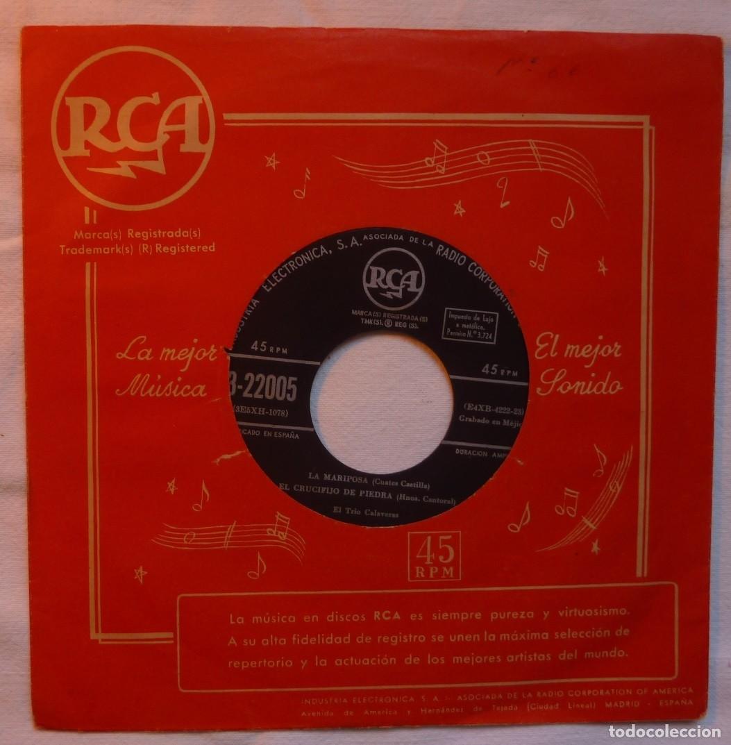 Discos de vinilo: EL TRIO CALAVERA // LA MARIPOSA+3 // EP - Foto 1
