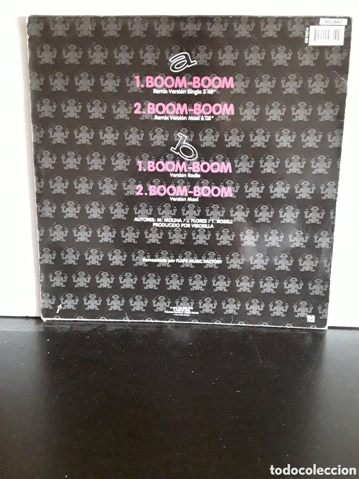 Discos de vinilo: Tzaboo &lrm;&ndash; Boom Boom (Remix) - Foto 2