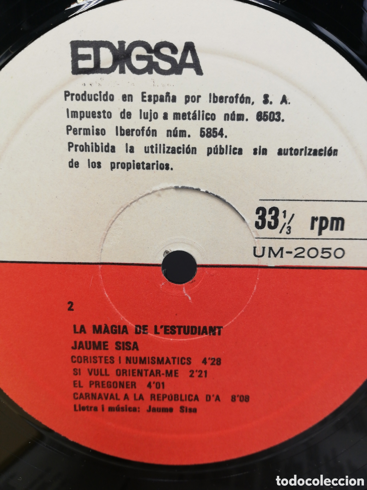 Discos de vinilo: La magia del estudiante. - Foto 6