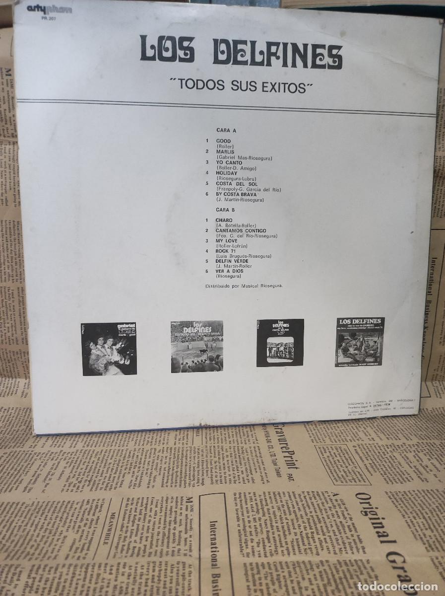 Discos de vinilo: Los Delfines &ndash; Todos Sus Exitos - Foto 2