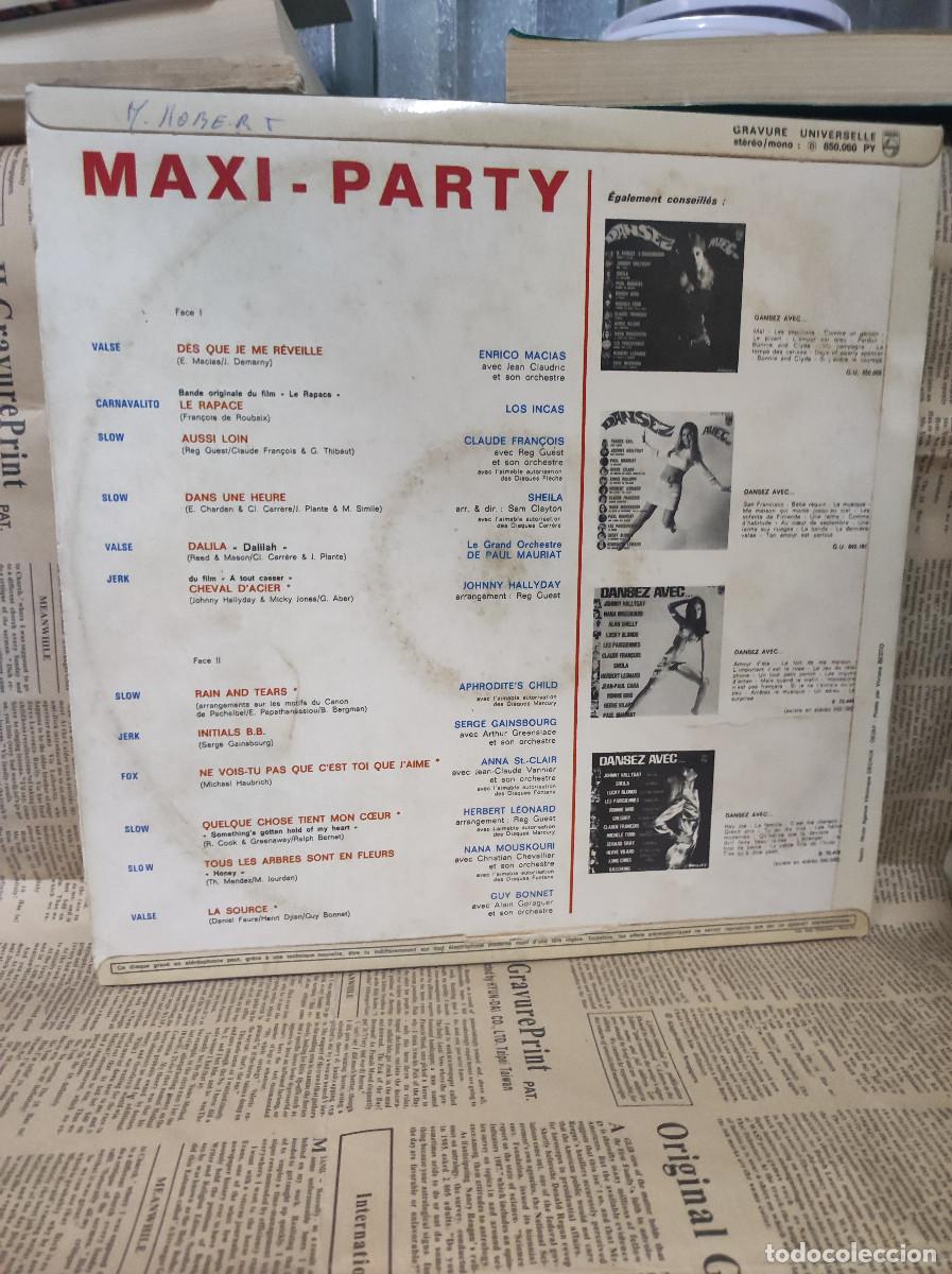 Discos de vinilo: Maxi Party Avec.. - Foto 2