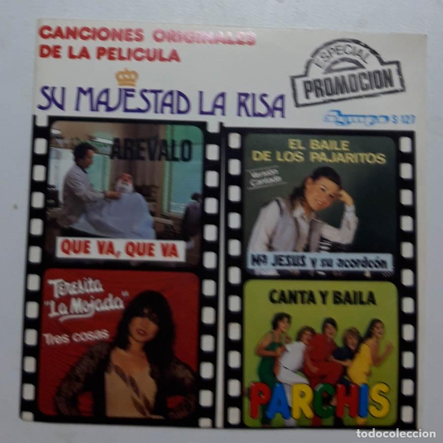 Discos de vinilo: Su Majestad La Risa (Canciones Originales De La Pel&iacute;cula) - Foto 1