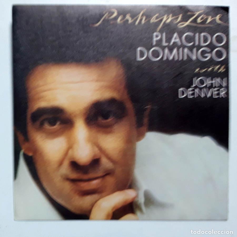 Discos de vinilo: Pl&ntilde;acido Domingo, Perhaps Love - Foto 1