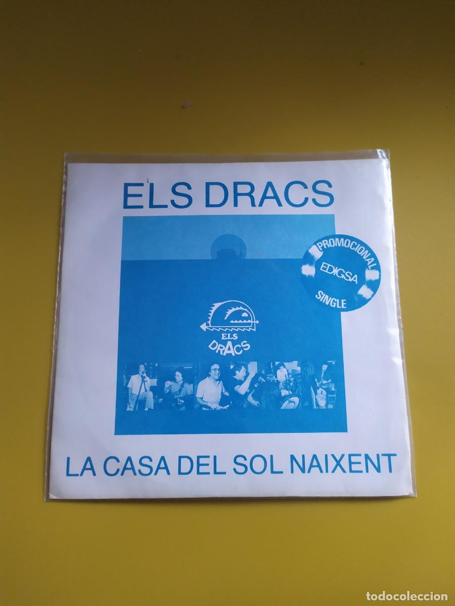 Discos de vinilo: Els Dracs - La casa del Sol naixent / Colors 1981 - Foto 1