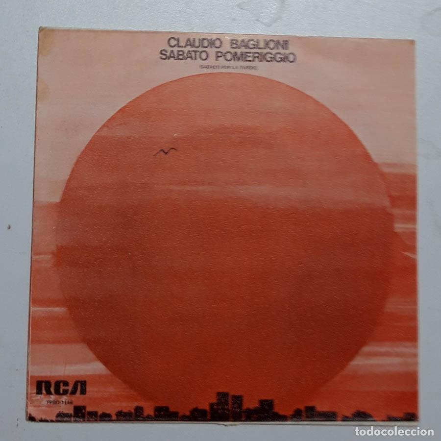 Discos de vinilo: Claudio Baglioni S&aacute;bado Tarde - Foto 1