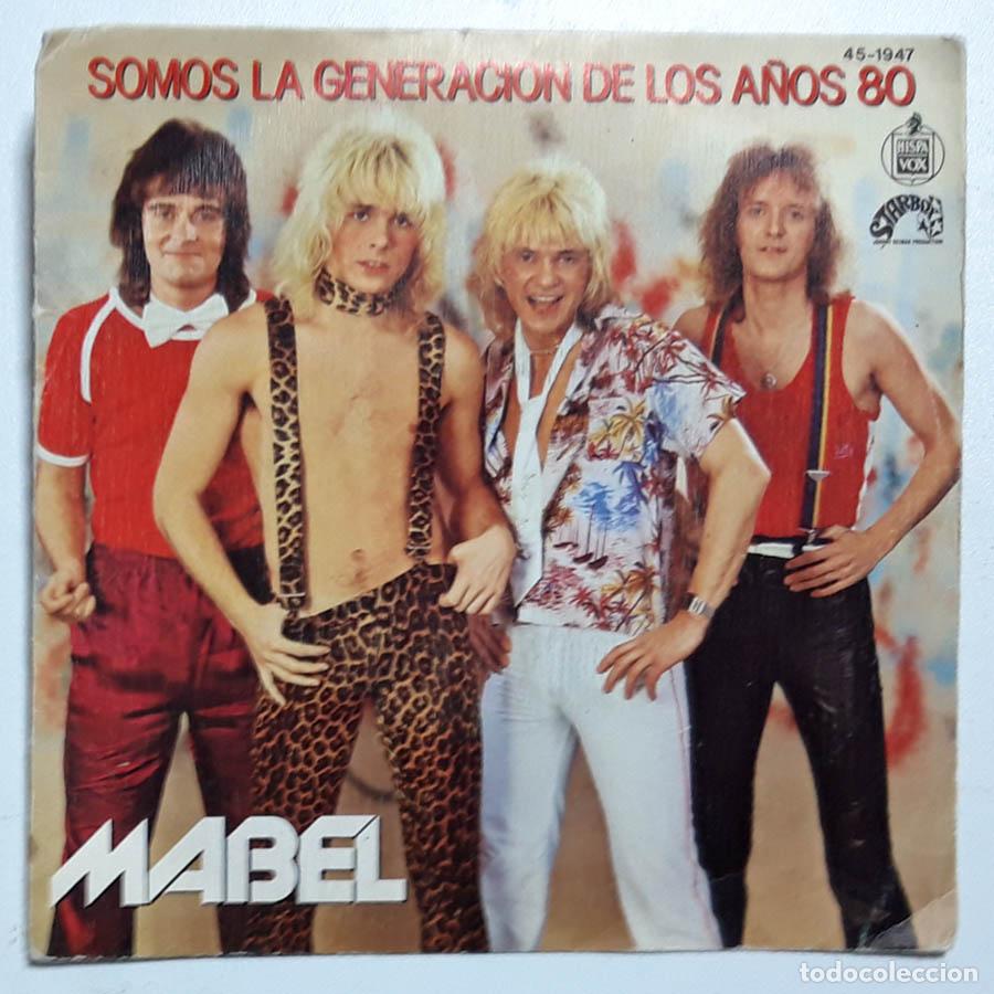 Discos de vinilo: MABEL, SOMOS LA GENERACION DE LOS A&Ntilde;OS 80 - Foto 1