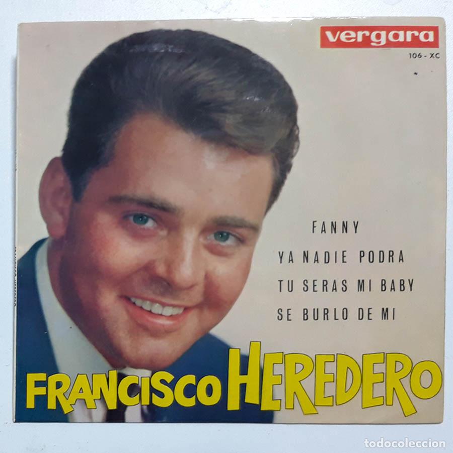Discos de vinilo: FRANCISCO HEREDERO, Fanny - Foto 1