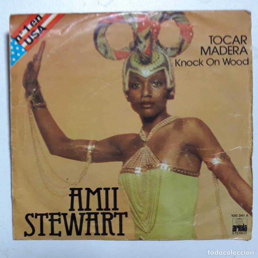 Discos de vinilo: Amii Stewart, Knock on wood, Tocar madera - Foto 1