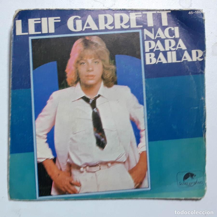 Discos de vinilo: LEIF GARRET, NACI PARA BAILAR - Foto 1