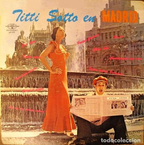 Disques de vinyle: Titti Sotto &ndash; Titti Sotto En Madrid
