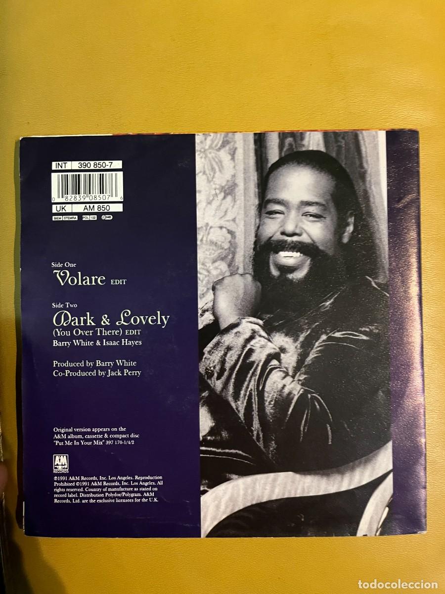 Discos de vinilo: Barry White &lrm;&ndash; Volare - Foto 2