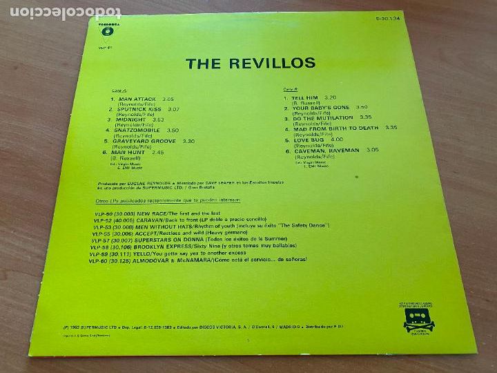 Discos de vinilo: THE REVILLOS (ATTACK) LP ESPA&Ntilde;A 1983 (B-46) - Foto 3