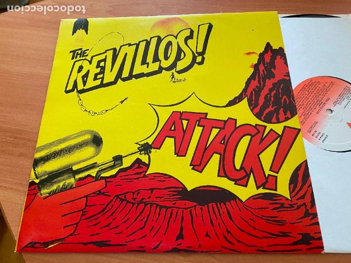 Discos de vinilo: THE REVILLOS (ATTACK) LP ESPA&Ntilde;A 1983 (B-46) - Foto 1