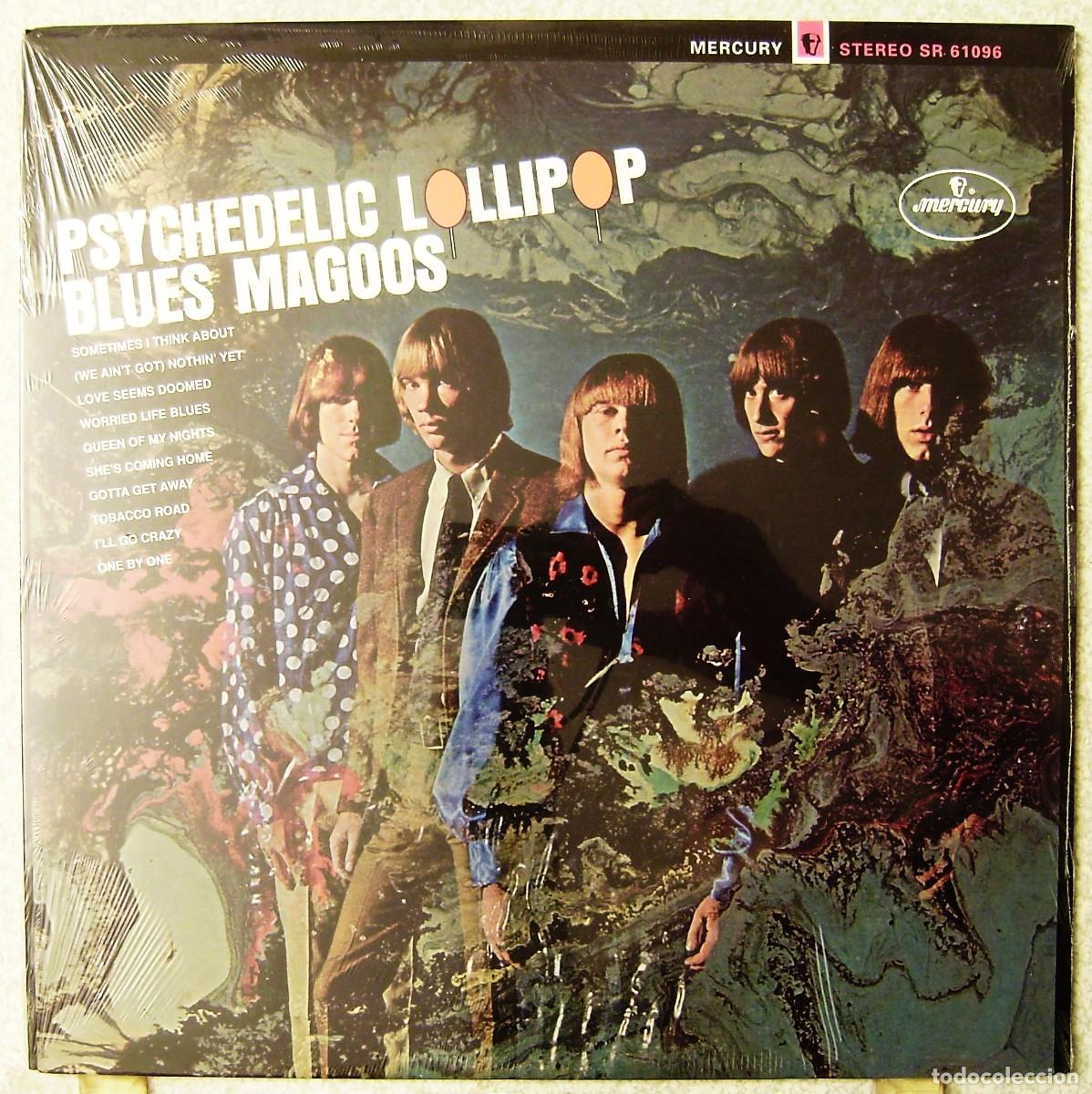 Discos de vinilo: BLUES MAGOOS.PSYCHEDELIC LOLLIPOP.1966 ???..PRECINTADO...SIN CODIGO DE BARRAS - Foto 1