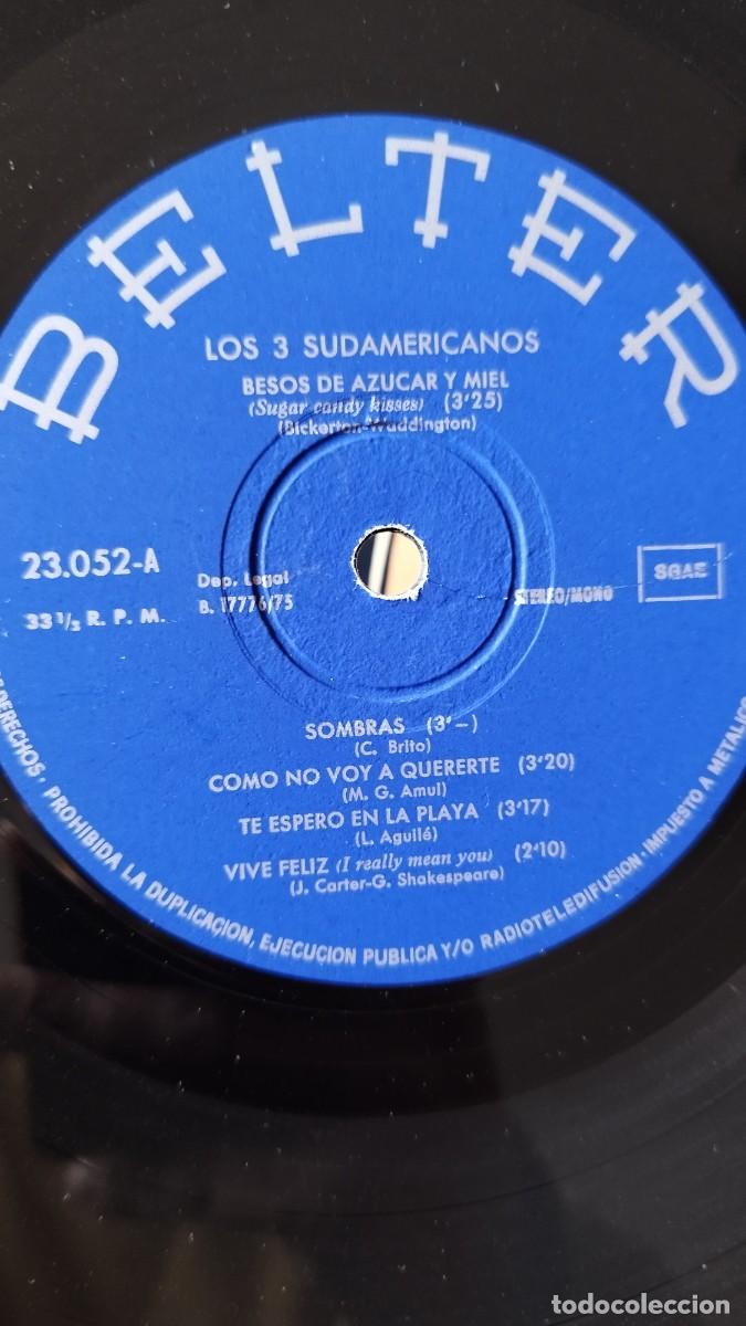 Discos de vinilo: Los 3 Sudamericanos,Vinilo Lp - Foto 2