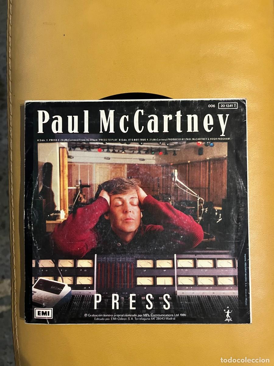 Discos de vinilo: Paul McCartney &lrm;&ndash; Press - Foto 2
