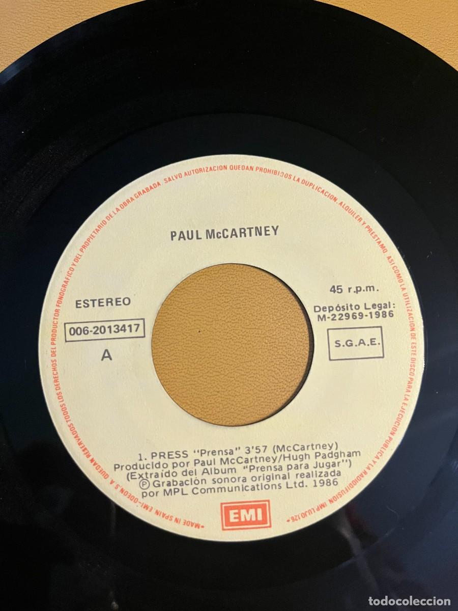Discos de vinilo: Paul McCartney &lrm;&ndash; Press - Foto 3