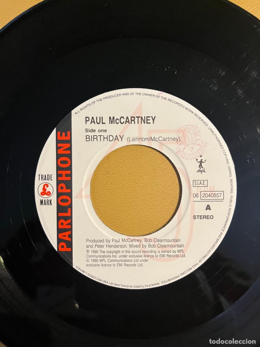 Discos de vinilo: Paul McCartney &lrm;&ndash; Birthday - Foto 3