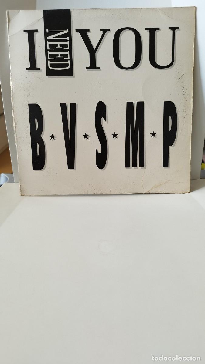 Discos de vinilo: B-V-S-M-P,I Need You.Vinilo Maxi Single - Foto 1