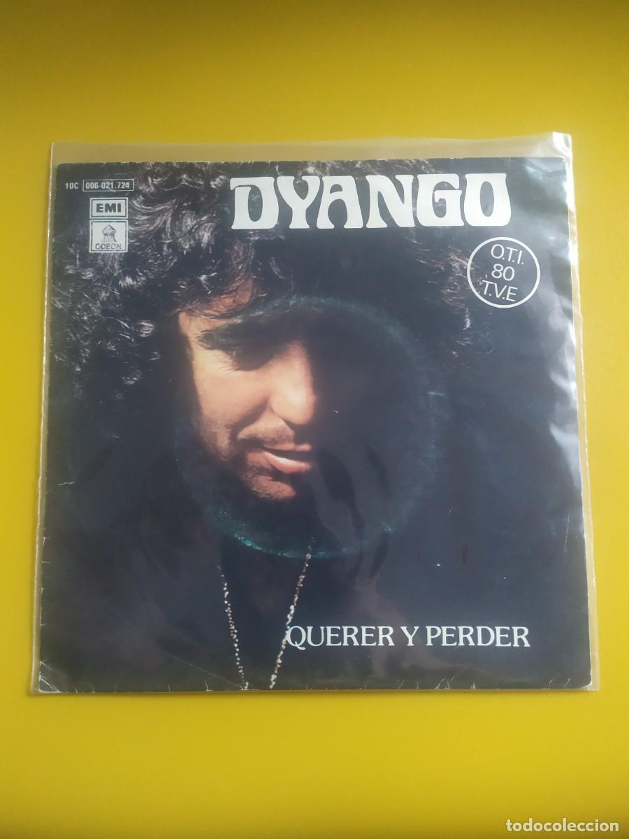 Discos de vinilo: Dyango - Querer y perder / Nuestro primer beso 1980 - Foto 1
