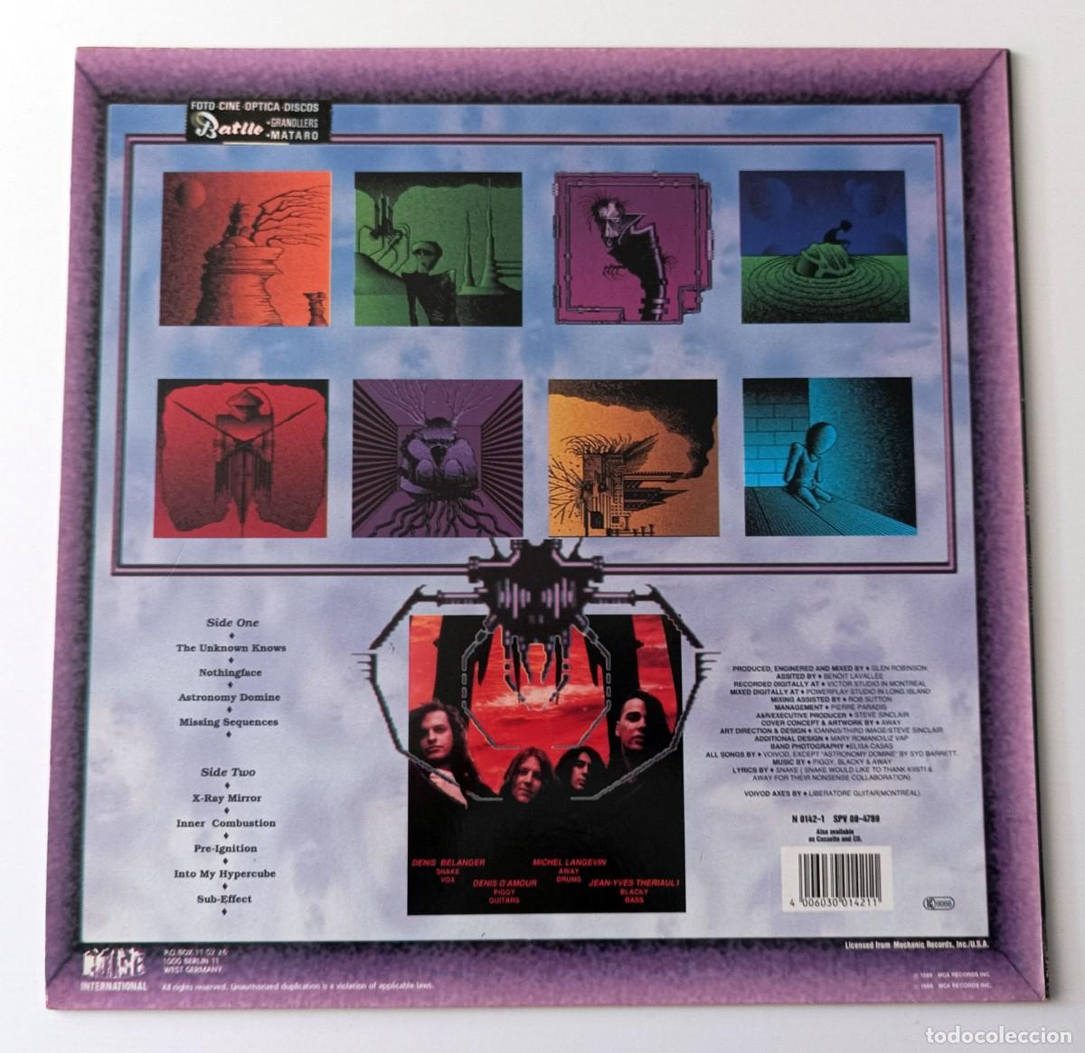 Discos de vinilo: LP VO&Iuml;VOD - NOTHINGFACE - Foto 2