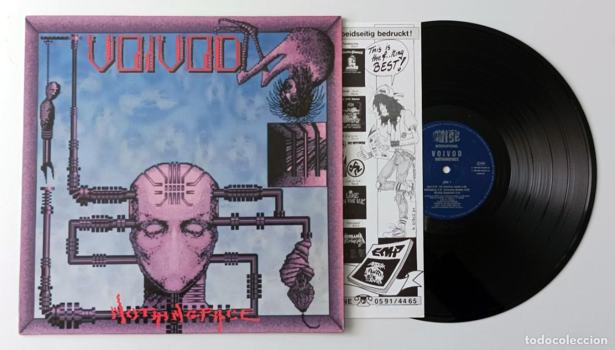Discos de vinilo: LP VO&Iuml;VOD - NOTHINGFACE - Foto 3