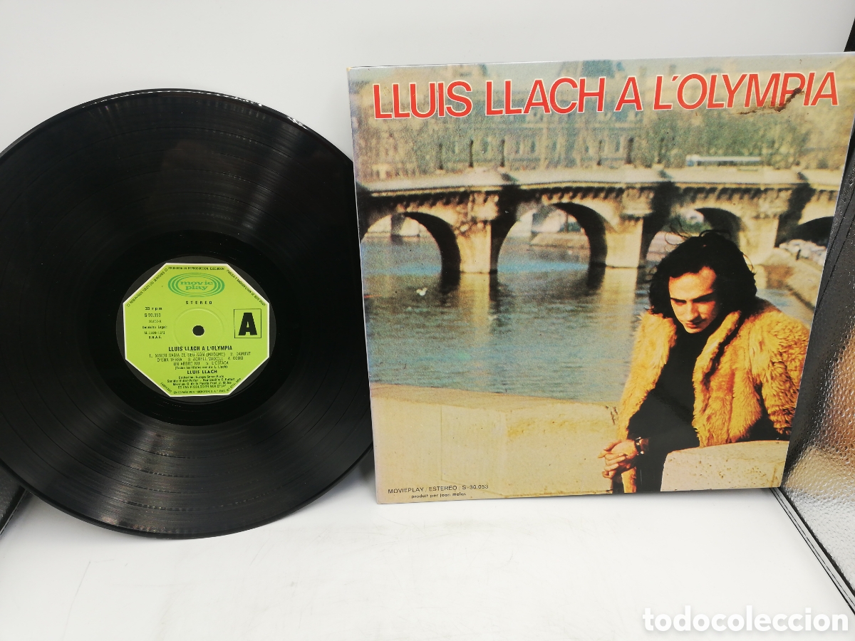 Discos de vinilo: Disco de vinilo. LLUIS LLACH A LOLYMPIA. - Foto 6