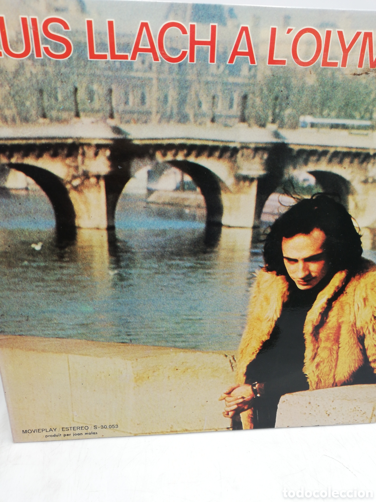 Discos de vinilo: Disco de vinilo. LLUIS LLACH A LOLYMPIA. - Foto 1