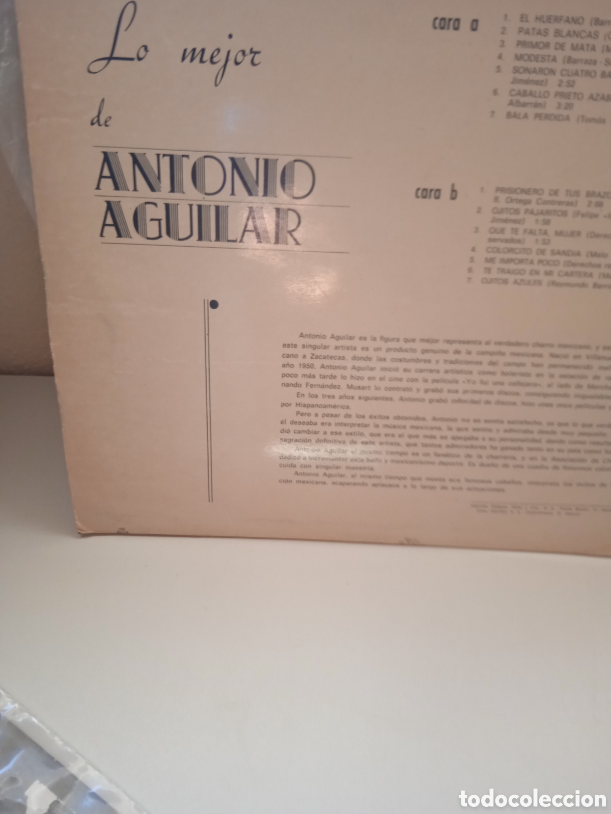Discos de vinilo: Antonio sguilar.n.3 vinilo lp - Foto 2