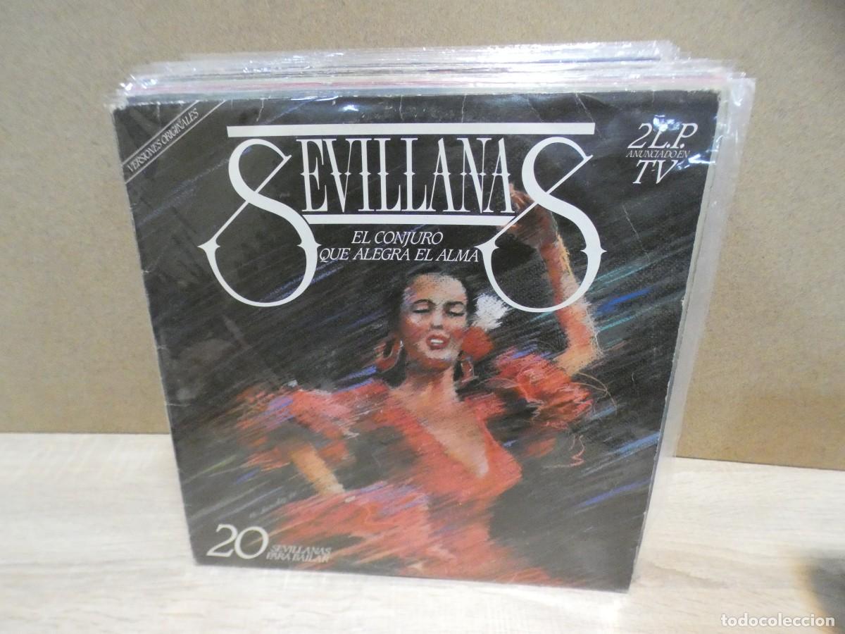 Disques de vinyle: ARKANSAS1980 EXP124 vinilo bastante usado aun reproducible SEVILLAS EL CONEJQUE ALEGRA EL ALMA 2LPS