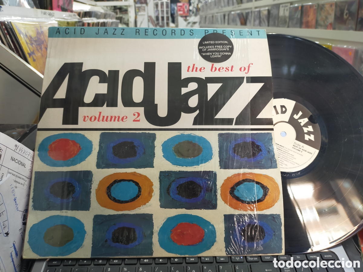 Disques de vinyle: The BEST of acid jazz vol.2 u.k. 1993