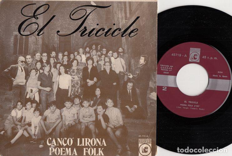 Discos de vinilo: EL TRCICLE - CANCO LIRONA - CONCENTRIC - EP VINILO C-8 - Foto 1