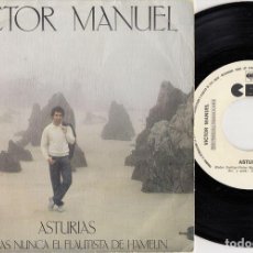 Discos de vinilo: VICTOR MANUEL - ASTURIAS - - SINGLE DE VINILO PROMOCIONAL C-8