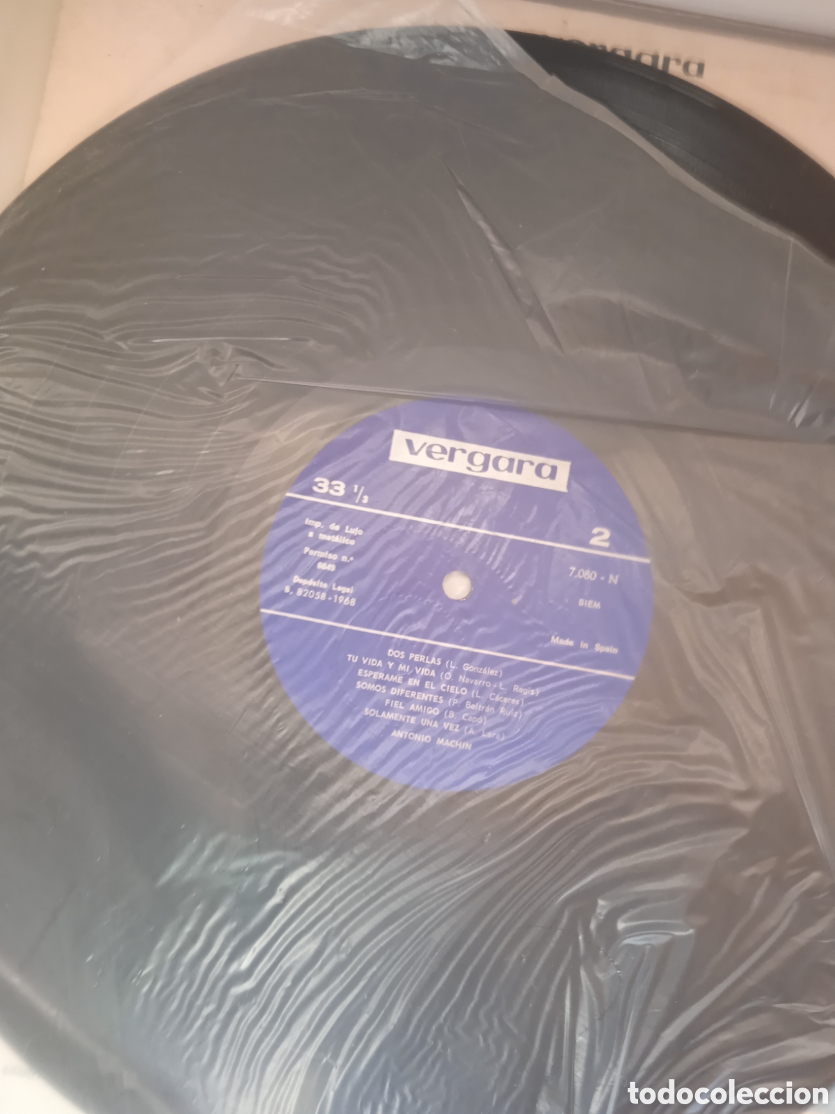 Discos de vinilo: Antonio machin lote n6 - Foto 3