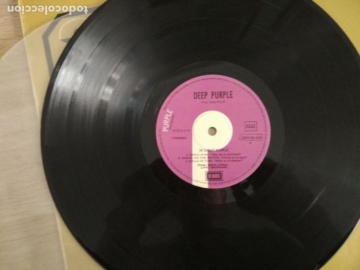 Discos de vinilo: 24 carat purple,estereo - Foto 6