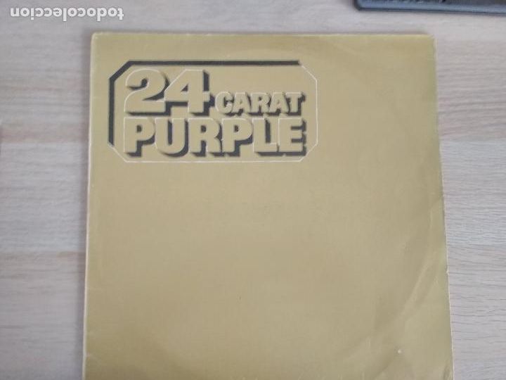 Discos de vinilo: 24 carat purple,estereo - Foto 1